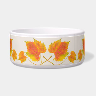 Dotty Spotty Fall on a Large Salad Bowl