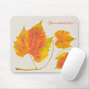 Dotty Spotty Fall on a Mouse Pad