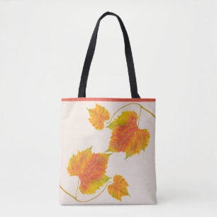 Dotty Spotty Fall on a Tote Bag