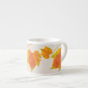 Dotty Spotty Fall on an Espresso Mug