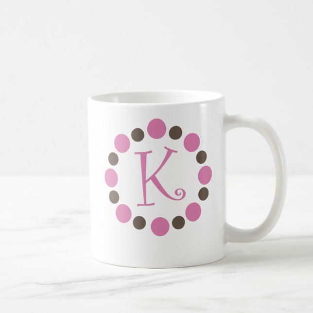 Dotz Initial Mug "K" (Right)