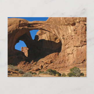Double Arch, Arches National Park Postcard