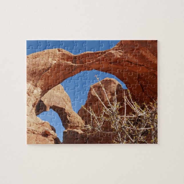 Double Arch at Arches National Park Jigsaw Puzzle (Horizontal)