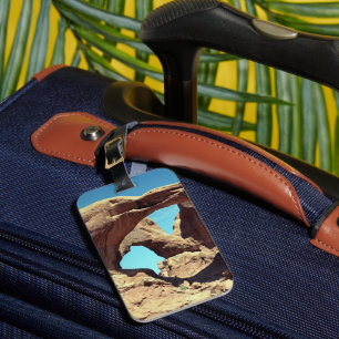 Double Arch Desert Photo Luggage Tag