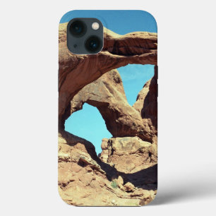 Double Arch with Blue Sky iPhone Case