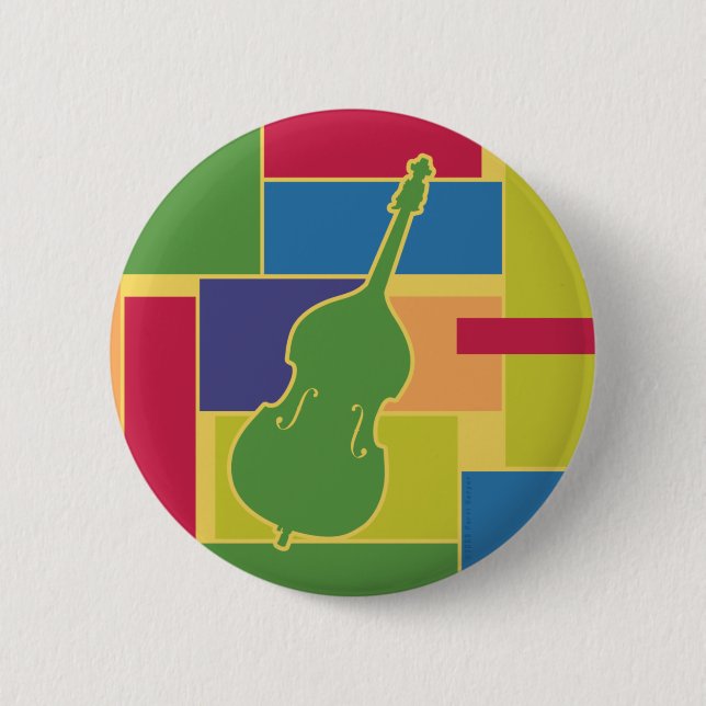 Double Bass Colorblocks Button (Front)