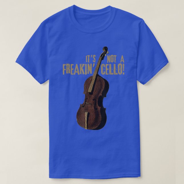 Double Bass Funny Jazz Instruments Music   1  T-Shirt (Design Front)