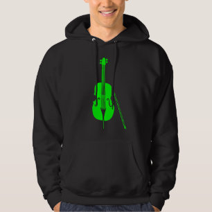 Double Bass - Green Hoodie