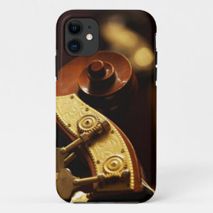 Double bass headstock 2 iPhone 11 case