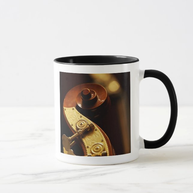 Double bass headstock 2 mug (Right)