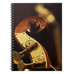 Double bass headstock 2 notebook