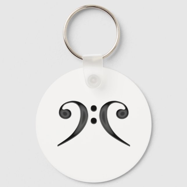 Double Bass Key Ring (Front)