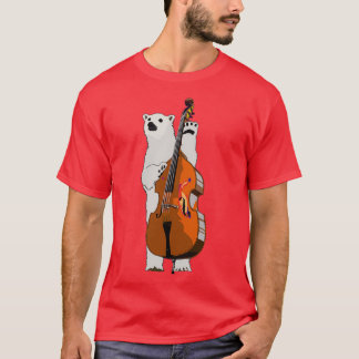 Double Bass Polar Bear T-Shirt