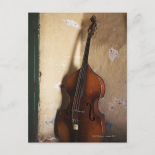 Double Bass Postcard