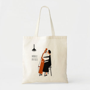 Double Bass Tote Bag