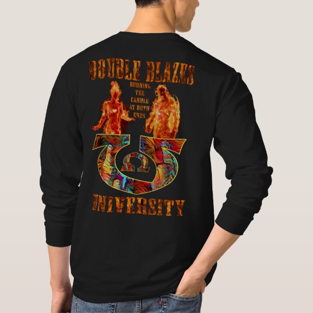Double Blazes Back Fennatic Front T-Shirt (Back)