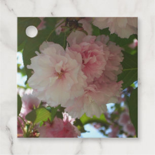 Double Blossoming Cherry Tree I Spring Floral Favour Tags