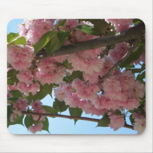 Double Blossoming Cherry Tree IV Spring Mouse Pad