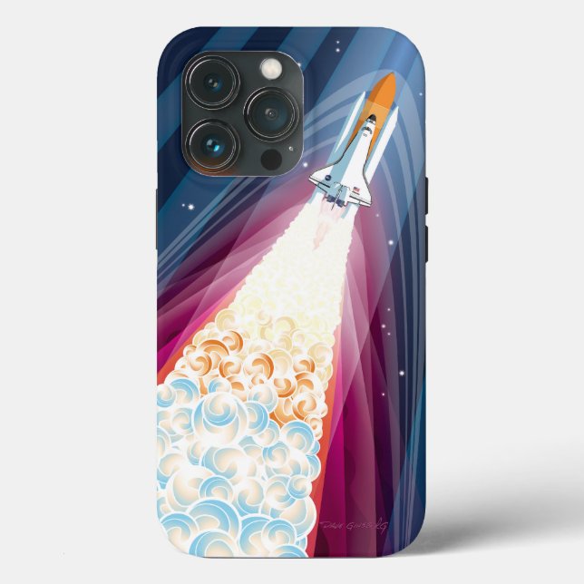 Double Boosted (Space Shuttle Launch) Case-Mate iPhone Case (Back)
