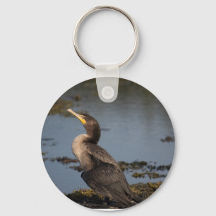 Double breasted cormorant key ring