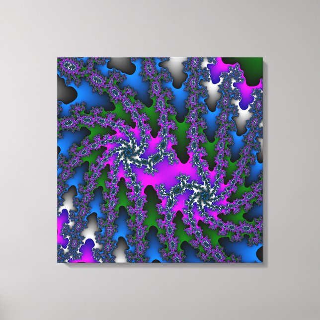 Double Burst Canvas Print (Front)