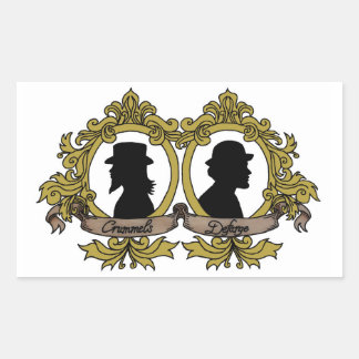 Double Cameo Stickers