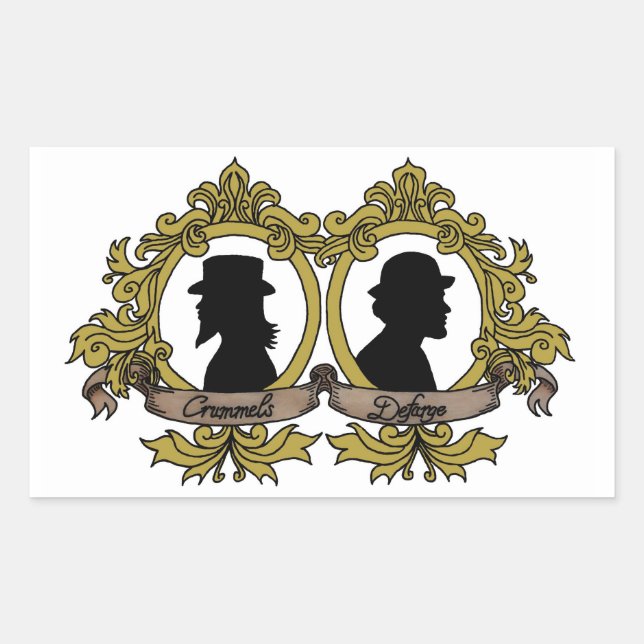 Double Cameo Stickers (Front)