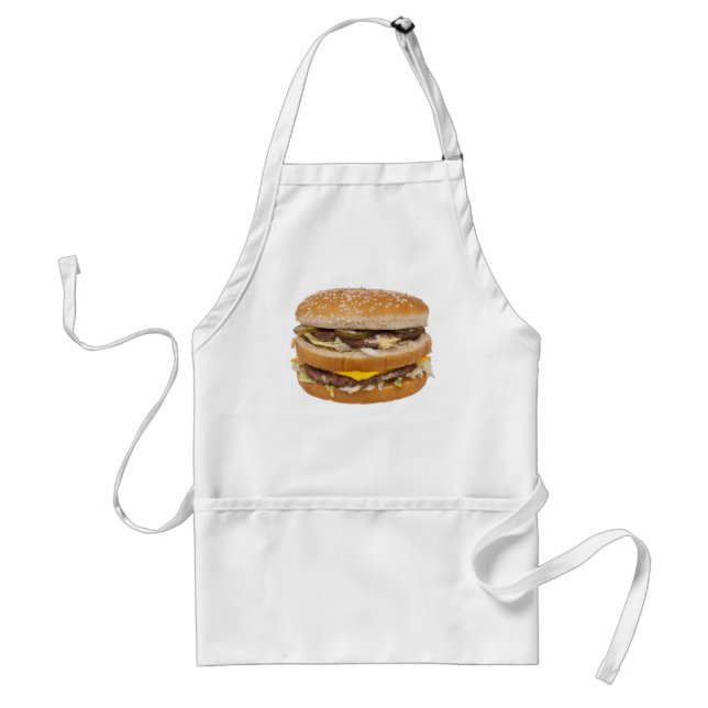Double cheeseburger apron (Front)