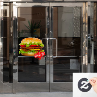 Double Cheeseburger Best Seller Burger Advert