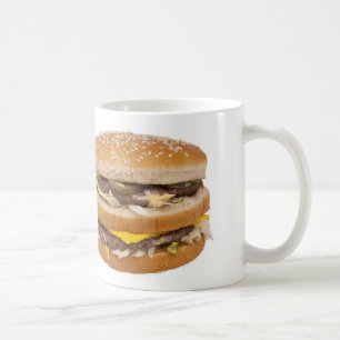 Double cheeseburger mug
