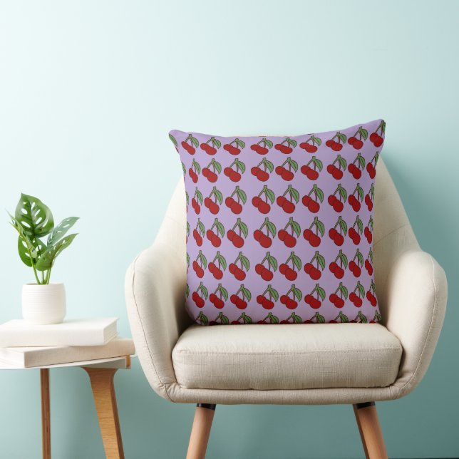 Double Cherry 2  Cushion (Chair)