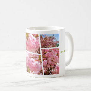 Double Cherry Blossom: Sato-zakura Coffee Mug