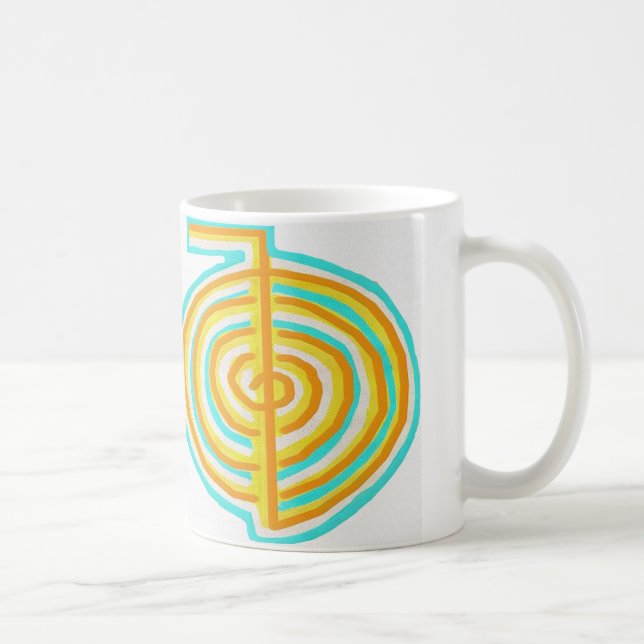 Double CHOKUREI = Karuna  Reiki KRIYA Coffee Mug (Right)