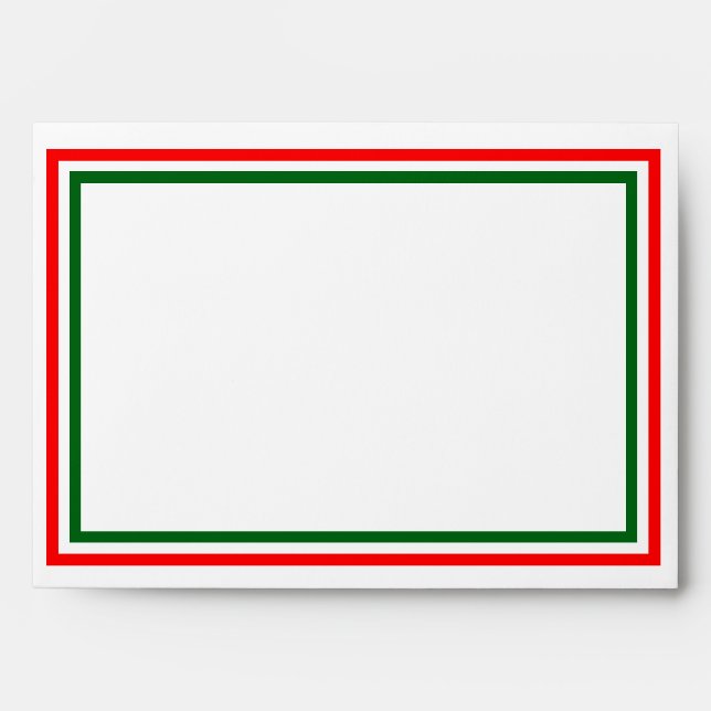 Double Christmas Trim - Envelope (Front)