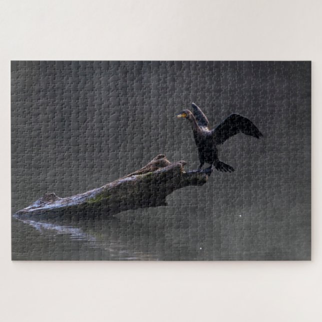 Double-crested Cormorant Jigsaw Puzzle (Horizontal)