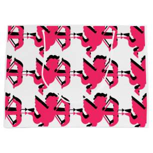 Double Cupid Valentine's Day Large Gift Bag