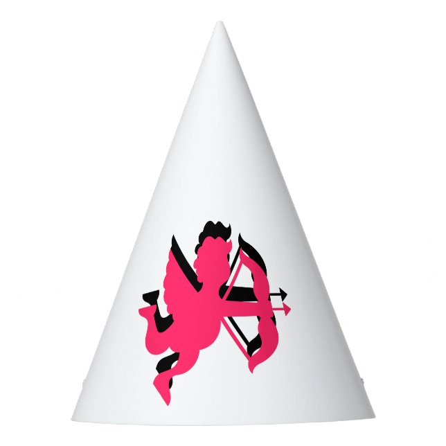 Double Cupid Valentine's Day Party Hat (Front)