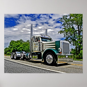 Double D Peterbilt 379 Poster