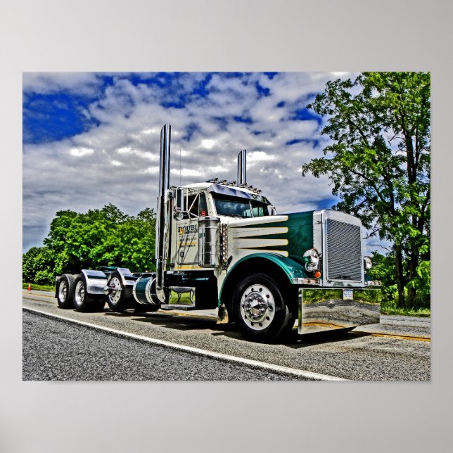Double D Peterbilt 379 Poster (Front)