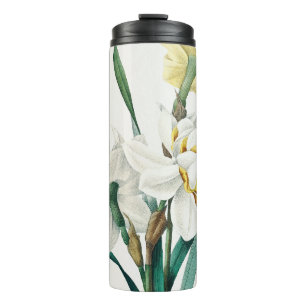 Double Daffodil, Pierre-Joseph Redouté, 1827 Thermal Tumbler