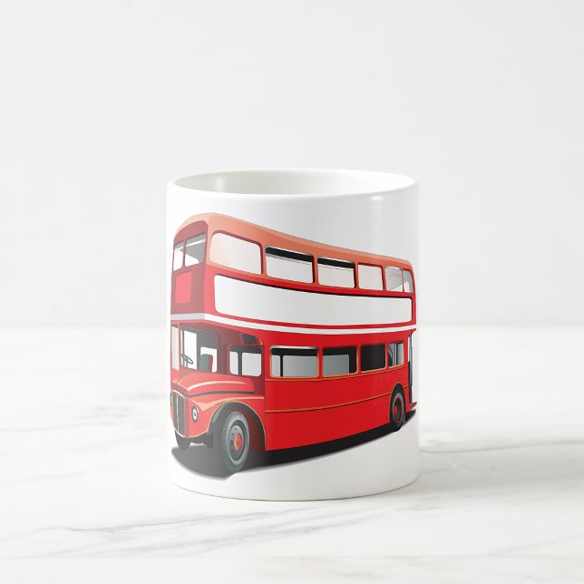 Double Decker Bus Coffee Mug (Creator Uploaded)