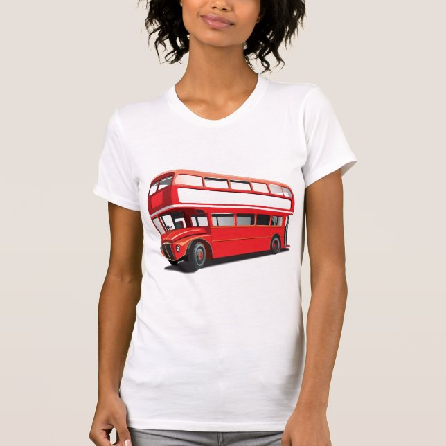 Double Decker Bus T-Shirt (Front)