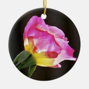 Double Delight Rose Ornament