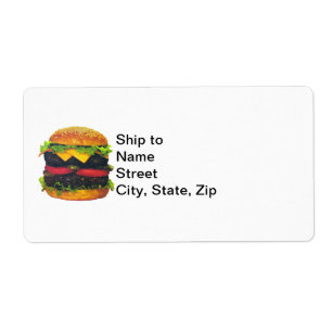 Double Deluxe Hamburger with Cheese