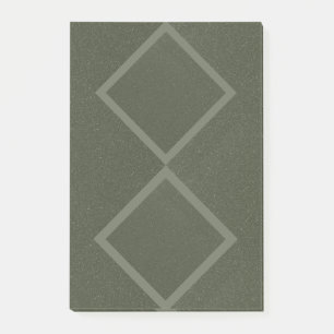 Double Diamond Moss Sticky Notes