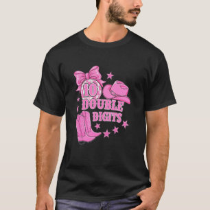 Double Digits 10 Year Old Girl Birthday Cowgirl 10 T-Shirt