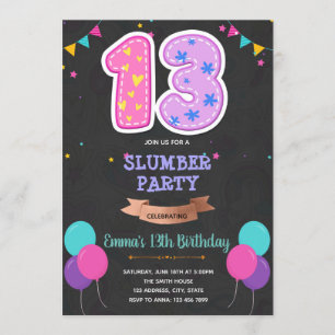 Double digits 13th birthday card