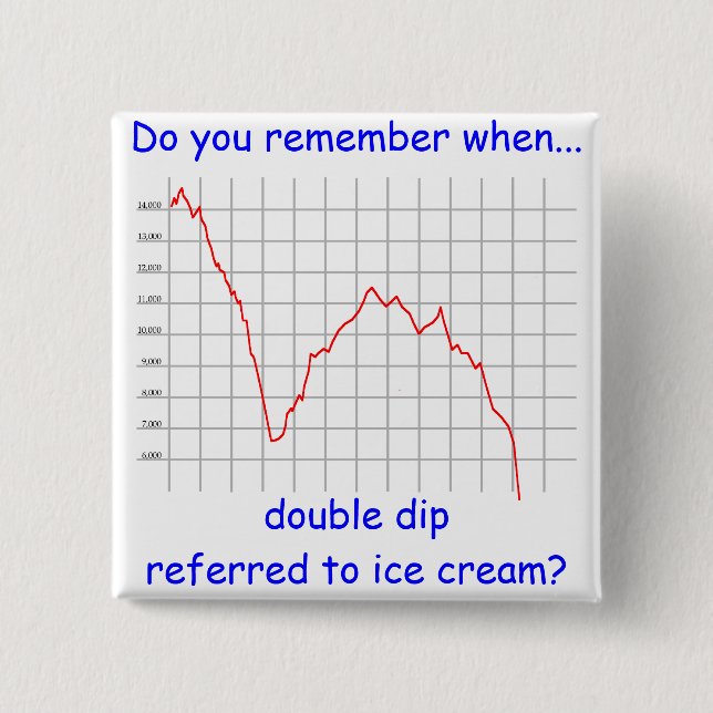 Double Dip 15 Cm Square Badge (Front)