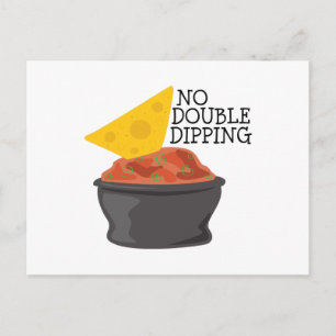 Double Dipping Postcard