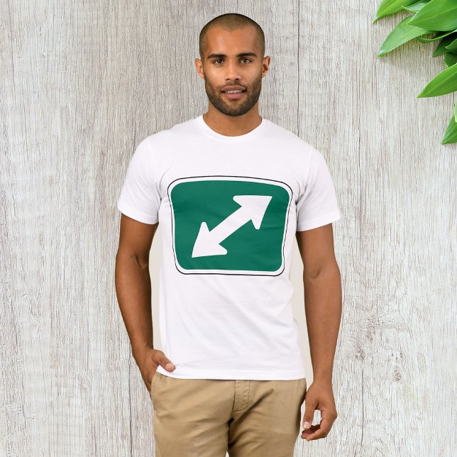 Double Direction Arrows Mens T-Shirt (Creator Uploaded)